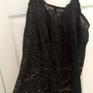 Brand New Torrid Long Black Bralette w/Free Shrug